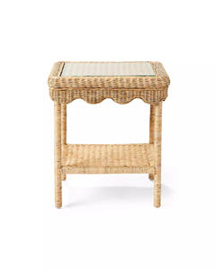 New Design Kids Rattan Scalloped <b>Side</b> <b>Table</b>, Handmade in Vietnam, Premium Quality Furniture Wholesale Price - Product Image 3