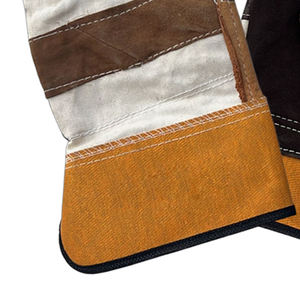 Gants de soudage en cuir résistants à l'huile, anti-usure, antistatiques, à séchage rapide, avec doublure hiver personnalisable – Vente directe usine - Product Image 5