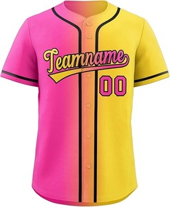 Maillot de baseball respirant sur mesure, grande taille, avec nom d'équipe imprimé - Product Image 5