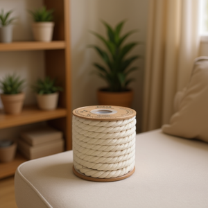 Cuerda de algodón Ilan de 10 mm x 6,6 m para decoración del hogar - Product Image 2