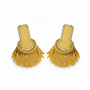 Épaulettes personnalisées en or massif de haute qualité pour uniformes – Vente en gros - Product Image 3