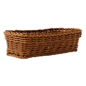 Handmade <b>Wicker</b> Storage <b>Basket</b> Rectangle Rustic Weaved Kitchen Neatening <b>Basket</b> - Product Image 2