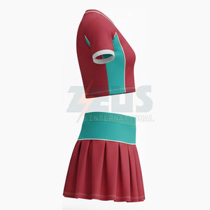 Design Own Your Team Wear Cheerleading Uniform Soft Fabric Practice Wear Cheerleading Uniform - Product Image 2