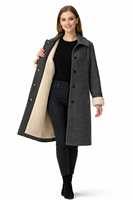 Pull en cachemire minimaliste pour femme, tricoté à la main, doublure en laine, léger, doux, chaud, fermeture à un bouton, coupe décontractée ouverte sur le devant