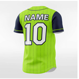 Camiseta de Béisbol Personalizada, Uniformes de Béisbol con Impresión por Sublimación, Ropa para Hombre a Precio Económico, Camiseta de Béisbol Personalizada para Equipos - Product Image 5