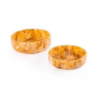 Bol en résine fait main indien, très vendu, avec cuillère, disponible dans toutes les couleurs et tailles, idéal pour la décoration intérieure et les occasions festives - Product Image 3