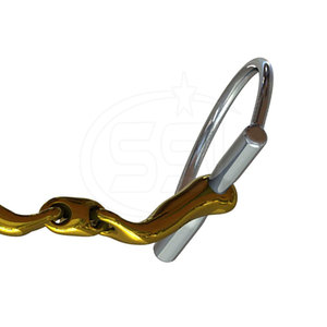 Bridon D en acier inoxydable de haute qualité pour l'entraînement quotidien des chevaux, haute performance, couleurs et tailles personnalisables pour les sports équestres et l'équitation - Product Image 6