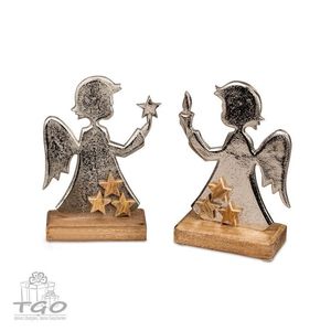 Handmade Modern Premium Silver Metal Deer Sculpture Wooden Base Low Price Christmas <b>Table</b> <b>Top</b> Home <b>Decor</b> for Wedding Occasions - Product Image 3