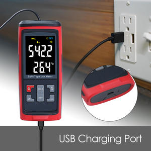 Medidor de Iluminancia Digital Profesional de Tipo Dividido, Integración con Bluetooth y Aplicación, Función de Registro de Datos de 0-200,000 Lux para Escuelas - Product Image 6