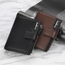 Portefeuille Homme Tendance et Élégant en Cuir Synthétique, Porte-Cartes Slim Pliant, Organisateur de Billets Durable, Moderne, Imperméable et Personnalisable - Product Image 2