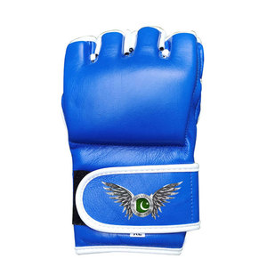 Gants de combat MMA robustes en cuir PU avec rembourrage de protection contre les chocs, couleur personnalisée, gants MMA - Product Image 1