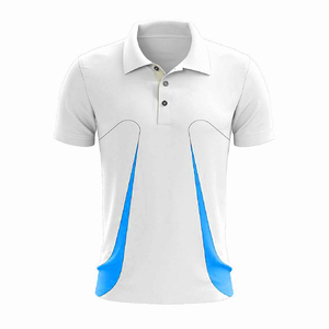 Uniforme de cricket professionnel pour hommes, ensemble maillot et pantalon personnalisés pour équipe, imprimé par transfert thermique, col en V, manches courtes, 100% polyester - Product Image 5