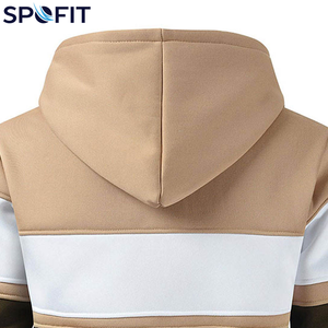 Sudaderas con Capucha de Invierno Transpirables de Alta Calidad 100% Algodón para Hombre, Tallas Grandes, con Diseño de Bolsillo, Color Sólido, Servicio Personalizable OEM/ODM - Product Image 6