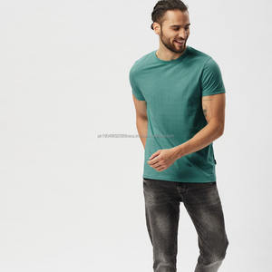 Camisetas de Hombre de Alta Calidad 2026, Logotipo Personalizado Impreso, 100% Algodón Tejido, Corte Regular, Estilo Urbano, Secado Rápido, Transpirable - Product Image 1