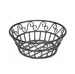 Circle Shape <b>Basket</b> Customized Designed Metal <b>Basket</b> With Handle Multi Purpose Neatening Organizer Fruit <b>Basket</b> - Product Image 4