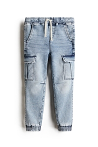 Pantalon cargo en denim pour homme, de haute qualité, respirant, en coton, décontracté, vêtements de mode pour homme, logo personnalisé - Product Image 4