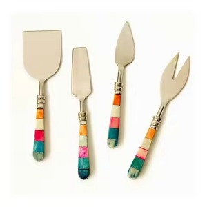 Handcrafted <b>Cheese</b> <b>Knife</b> <b>Set</b> Stainless Steel Serving Tools for Hotels Restaurants and Catering - Product Image 2