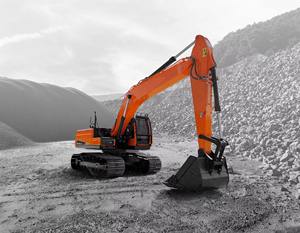 Compact Used Yellow Digger with 360 Degree Rotation and Precision Pilot Controls for Residential Utility Maintenance - Product Image 2