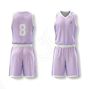 Uniforme de Baloncesto para Equipo, Jersey y Pantalones Cortos de Tela Ligera y Transpirable de Poliéster, Servicio OEM Personalizable para Clubes y Partidos de Liga - Product Image 6