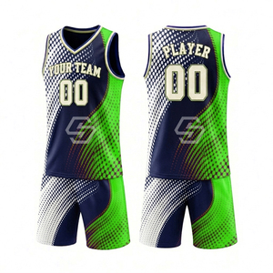 Conjunto de Uniforme de Baloncesto Personalizado de Primera Calidad, Transpirable, para Adultos, Uniforme Deportivo, Jersey de Baloncesto Hecho a Medida - Product Image 5