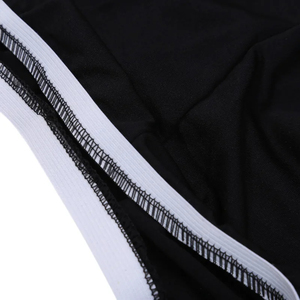 Shorts chauds à taille élastique, mi-haute, pour yoga, gym, entraînement décontracté et course à pied, respirants, méthode de tissage non tissé - Product Image 6
