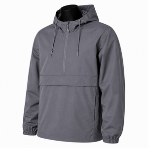 Chaqueta Cortavientos Personalizada Unisex Ligera, Impermeable, Transpirable y Ecológica con Cierre Completo para Deportes, Running y Actividades al Aire Libre - Product Image 3