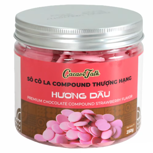Expédition Rapide Commandes en Gros Fournisseur Exportateur OEM/ODM Chocolat Composé HALAL Boutons de Chocolat Fraise Cacao Biscuits de Pâtisserie - Product Image 1