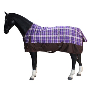 Nouvelles couvertures pour chevaux ODM personnalisées avec logo, vente en gros, meilleure qualité 2026, tissu respirant et imperméable pour écurie, couleur unique - Product Image 1