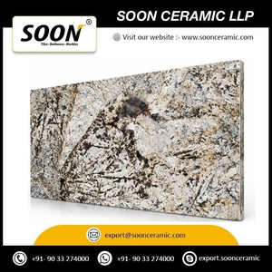 Losas Grandes de Travertino ALPINE LIGHT GOLD de Lujo, Ecológicas, Diseño Moderno, para Pisos de Villas, Muebles, Mesas de Comedor y Paredes de Fondo - Product Image 3