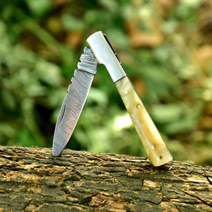 New Natural <b>Bone</b> <b>Handle</b> Pocket Survival Folding <b>Knife</b> Different Wholesale High Quality Outdoor Hunting Camping Folding <b>Knife</b> - Product Image 3