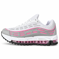Chaussures de course pour hommes à coussin d'air intégral, baskets respirantes en maille, amortissantes, décontractées, pour la marche et le sport, vente en gros