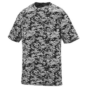 T-shirt camouflage haut de gamme en coton doux, confortable et décontracté, style camouflage - Product Image 2