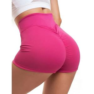 Shorts de course compressifs pour femmes, respirants, sans coutures, coupe ajustée, disponibles en taille S, pièce unique pour le sport féminin - Product Image 5