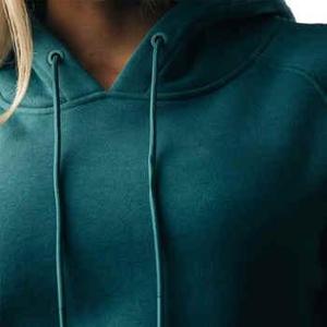 Women's Cropped Hoodie Casual Long Sleeve Pullover Hooded Sweatshirt Modern Streetwear <b>Crop</b> <b>Top</b> - Product Image 2