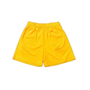 2026 Custom Flock Print Men's Worsted Fabric Anti-Wrinkle Breathable Workout Gym Shorts Casual Style Drawstring 100% Cotton - Product Image 1