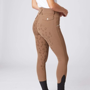 Pantalon d'équitation extensible 4 directions de haute qualité, leggings, collants, vêtements d'équitation en tissu technique au toucher doux - Product Image 2