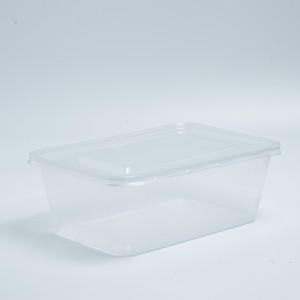 กล่องพลาสติกทรงสี่เหลี่ยมแบบใช้แล้วทิ้ง ขนาด 650 มล. 750 มล. 1000 มล. สำหรับใส่อาหาร/ผลไม้/สลัด พร้อมฝาปิด โปร่งใส รับทำโลโก้ตามสั่ง ลดราคาพิเศษ ปี 2026 - Product Image 3