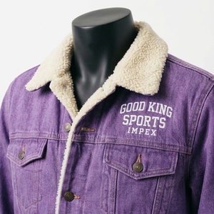 High Quality Denim <b>Jacket</b> Breathable Eco-Friendly Lightweight Winter Streetwear Denim <b>Sherpa</b> <b>Jacket</b> - Product Image 6