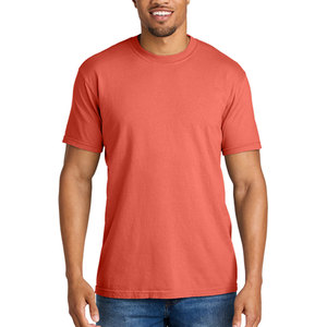 เสื้อยืดผู้ชายคุณภาพสูง สีมารูน ผ้าฝ้าย 100% ทรงโอเวอร์ไซส์ ไซส์ใหญ่พิเศษ ทรงปกติ น้ำหนักมาก ทอด้วยเส้นใยริงสปัน แห้งเร็ว ระบายอากาศได้ดี - Product Image 4