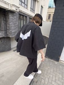 เสื้อยืดทรงบ็อกซี่ขนาดใหญ่พิเศษสำหรับผู้ชาย OEM เสื้อยืดเปล่าไซส์ใหญ่พิเศษ ไหล่ตก 220-300 GSM สตรีทแวร์ - Product Image 3