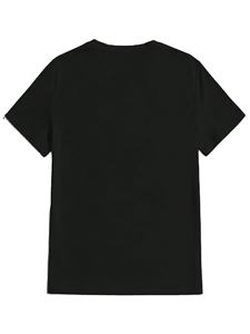 เสื้อยืดถักนิตติ้งสีพื้นสำหรับผู้ชาย, ผ้าโพลีเอสเตอร์/ ผ้าฝ้ายเนื้อนุ่มสวมใส่สบายสไตล์วินเทจระบายอากาศได้ดีแห้งเร็ว - Product Image 3