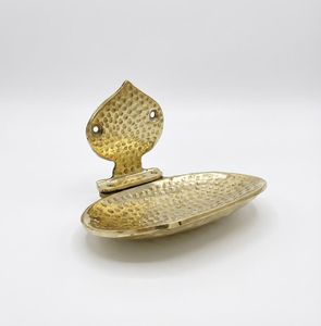 Wall Mounted Brass Soap <b>Basket</b> Holder <b>Bathroom</b> Decorative Soap Rack for Premium Modern Washroom Design - Product Image 3