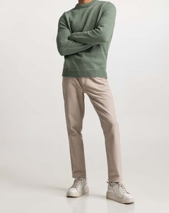 เสื้อกันหนาวผู้ชายแขนยาวสีพื้นแบบเรียบง่ายสั่งทำพิเศษลดราคาช่วงฤดูหนาวขายส่งขายดีไซส์ใหญ่แห้งเร็ว - Product Image 4