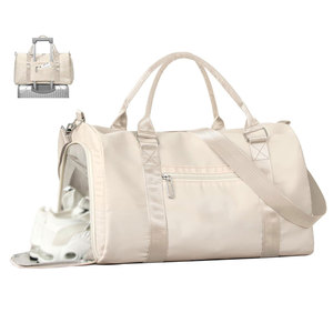 Sac de sport de voyage grande capacité, durable et léger en polyester/nylon, avec compartiment à chaussures pour la remise en forme et l'entraînement - Product Image 1