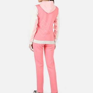 ชุดวอร์มผ้าฝ้าย 2 ชิ้น สำหรับผู้หญิงไซส์ใหญ่ ใส่สบาย น้ำหนักเบา เหมาะสำหรับฤดูหนาว แขนยาว เป็นมิตรกับสิ่งแวดล้อม ระบายอากาศได้ดี เหมาะสำหรับใส่กิจกรรมกลางแจ้ง - Product Image 4