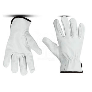Guantes de Seguridad Industriales de Cuero con Material Resistente al Calor, Costuras Reforzadas y Ajuste Cómodo para Trabajos Pesados - Product Image 6