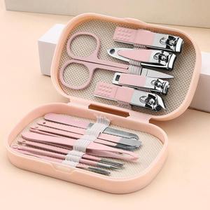 8 14 18pcs Professional Durable Stainless Steel <b>Nail</b> Clipper Set Manicure Pedicure Kit Portable Travel <b>Case</b> Durable Tools - Product Image 1
