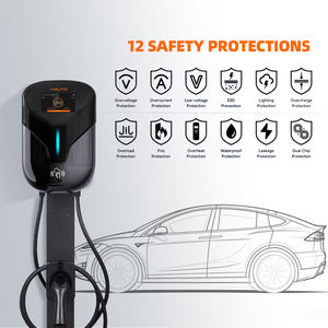 เครื่องชาร์จรถยนต์ไฟฟ้าแบบติดผนัง BYD 7KW RFID ป้องกันไฟไหม้ ชนิดที่ 2 สำหรับติดตั้งเพิ่มเติม/อัปเกรด เครื่องชาร์จบ้าน <span class=keywords><strong>MG</strong></span> รุ่นใหม่ หน้าจอแบบกันน้ำ แท่นชาร์จ AC - Product Image 3