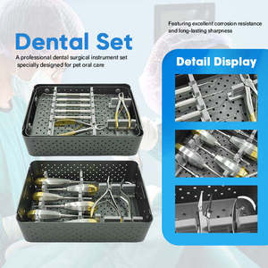Dentavex Corporation Dental Surgical Instrument Kit DC-DCK-6088 Stainless Steel Ergonomic Knurled Grip CE Certified Manual - Product Image 5