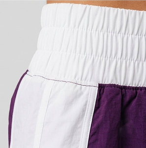 Shorts coupe-vent pour femmes/Shorts pour femmes de haute qualité personnalisés en nylon imperméable avec ceinture taille haute coupe basse - Product Image 5